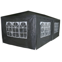 3m x 6m Party Tent Gazebo - Dark Grey