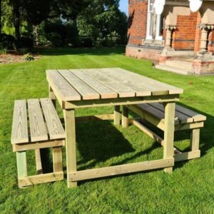 Barkingside Wooden Outdoor 6 Seater Dining Set